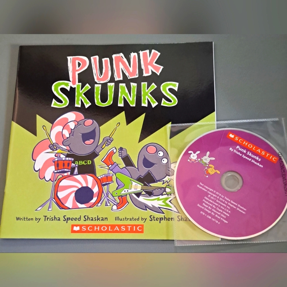 New Punk Skunks Book and CD Set